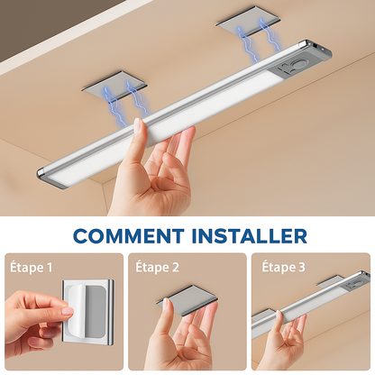 Lampe LED magnétique sans fil à détecteur de mouvement